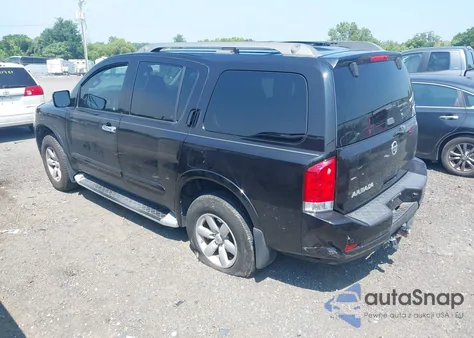 2013 Nissan Armada Sv/Sl/Platinum из США, поврежденный, VIN 5N1AA0ND6DN606503